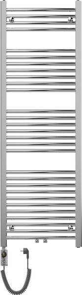 Mexen Ares, elektromos fűtőelem 1500x500 mm + fűtőrúd 600 W, króm, W102-1500-500-2600-01