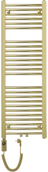 Mexen Ares, elektromos fűtőelem 1200x400 mm + fűtőrúd 300 W, arany fényes, W102-1200-400-2300-50