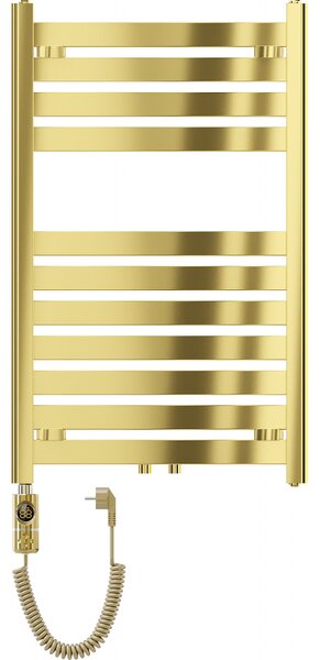 Mexen Uran, elektromos fűtőelem 800x500 mm + fűtőrúd 300 W, arany fényes, W105-0800-500-2300-50