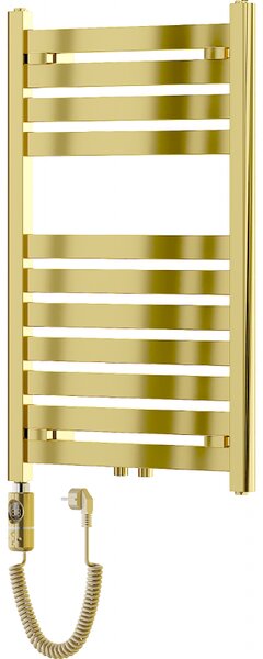 Mexen Uran, elektromos fűtőelem 800x500 mm + fűtőrúd 300 W, arany fényes, W105-0800-500-2300-50