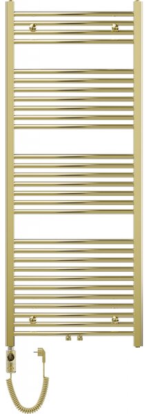Mexen Ares, elektromos fűtőelem 1500x600 mm + fűtőrúd 600 W, arany fényes, W102-1500-600-2600-50