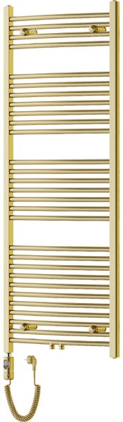 Mexen Ares, elektromos fűtőelem 1500x600 mm + fűtőrúd 600 W, arany fényes, W102-1500-600-2600-50