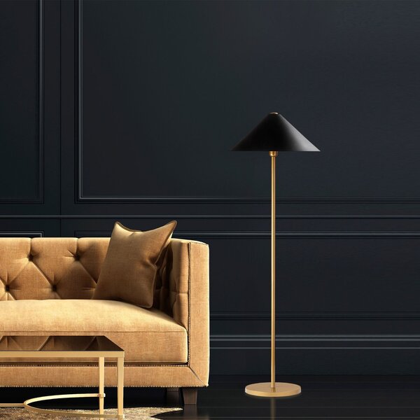 Opviq Floor Lamp Gold Mixed - 11511
