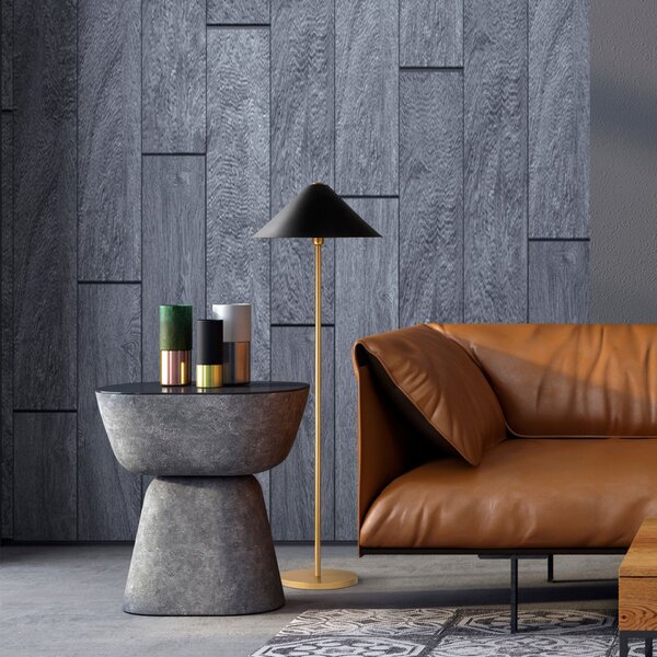 Opviq Floor Lamp Gold Mixed - 11511