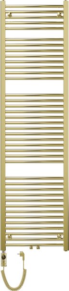 Mexen Ares, elektromos fűtőelem 1800x500 mm + fűtőrúd 900 W, arany fényes, W102-1800-500-2900-50