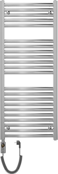 Mexen, Mexen Helios elektromos melegítő 1200 x 500 mm, 600 W, króm - W103-1200-500-2600-01