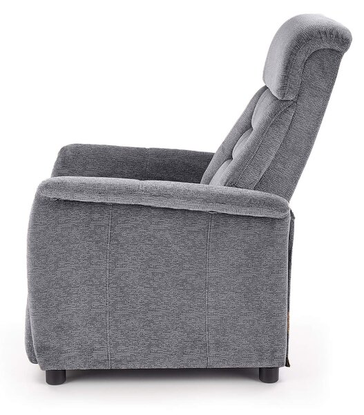 JORDAN relax fotel - szürke
