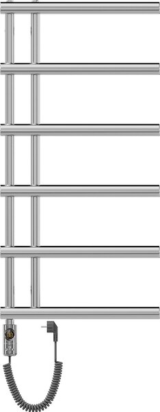 Mexen, Mexen Jukon elektromos melegítő 988 x 500 mm, 600 W, króm - W116-0988-500-2600-01