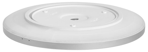 LED mennyezeti lámpa VELORA Távirányítóval Dimmer funkcióval Ezüst