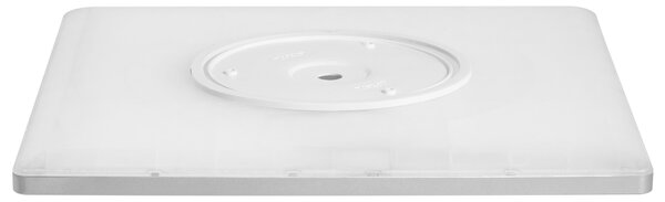 LED mennyezeti lámpa TIVORA Távirányítóval Dimmer funkcióval Ezüst