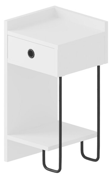 Hanah Home Nightstand White Sirius Left - White v2