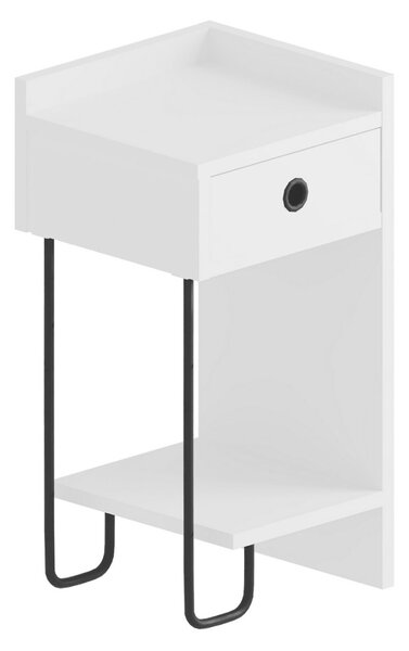 Hanah Home Nightstand White Sirius Right - White