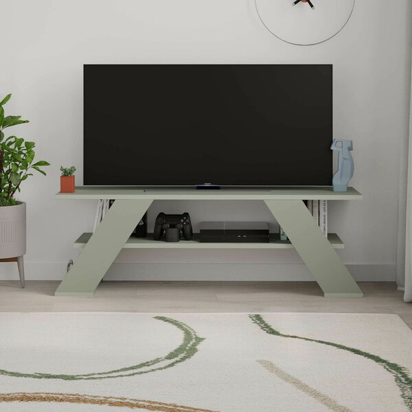 Hanah Home TV Stand Ash Green Farfalla - Ash Green