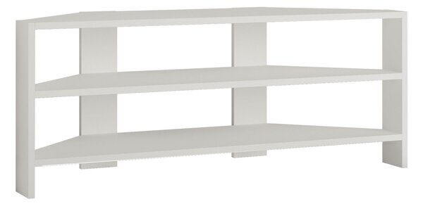 Hanah Home TV Stand White Thales Corner - White