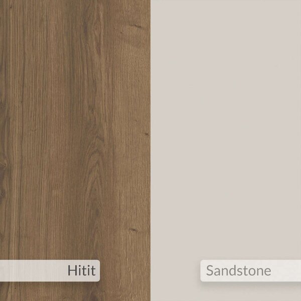 Hanah Home TV Stand Hitit Sandstone Glis - Hitit, Sandstone