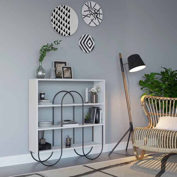 Hanah Home Console White Norfolk Console - White