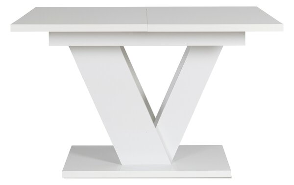 JAKS Clark étkezőasztal 120 cm fehér gloss glamour