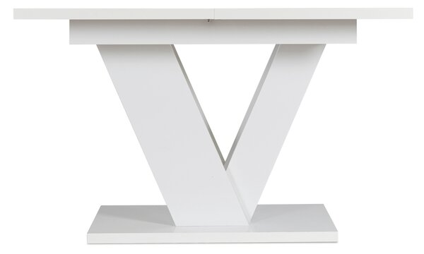 JAKS Clark étkezőasztal 120 cm fehér gloss glamour