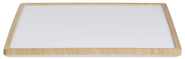 LED mennyezeti lámpa TIVORA Távirányítóval Dimmer funkcióval Világosbarna
