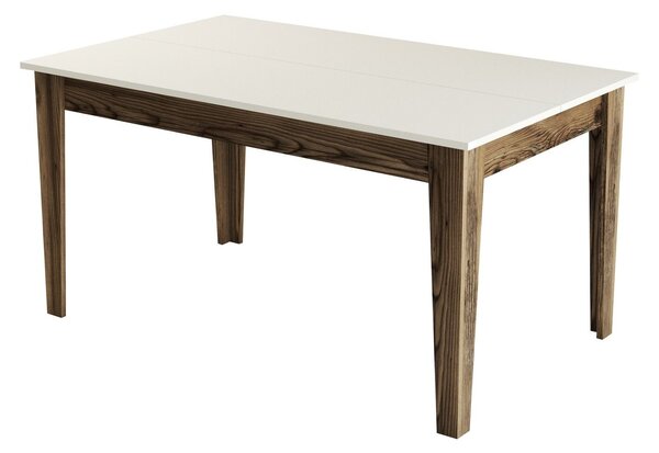 Hanah Home Milan 517 étkezőasztal - diófa, krém