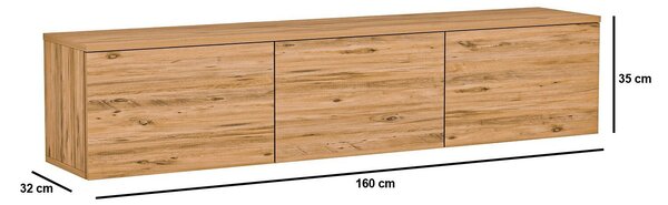 Hanah Home TV Stand Atlantic Pine Neon - Atlantic Pine