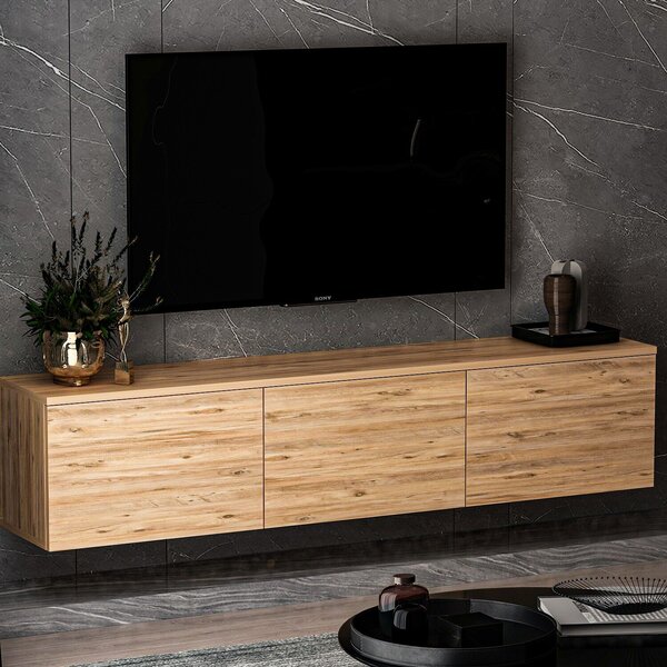 Hanah Home TV Stand Atlantic Pine Neon - Atlantic Pine