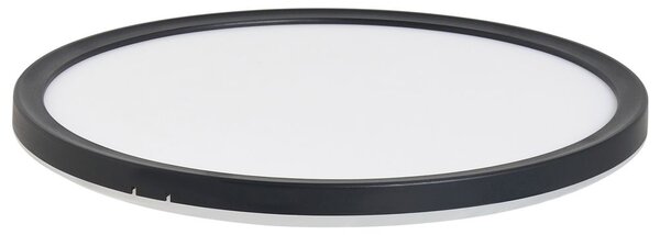 LED mennyezeti lámpa VELORA Távirányítóval Dimmer funkcióval Fekete