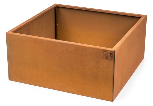 G21 Corten magaságyás, 70 × 32 × 70 cm