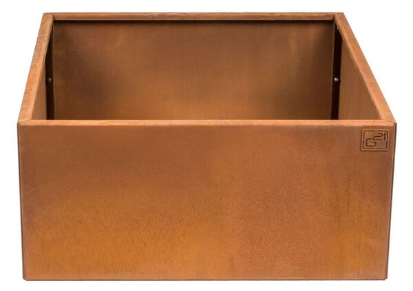 G21 Corten magaságyás, 70 × 32 × 70 cm