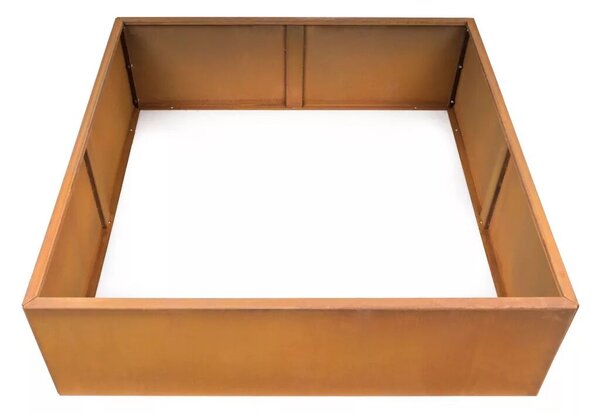 G21 102 x 32 x 102 cm, Corten magaságyás
