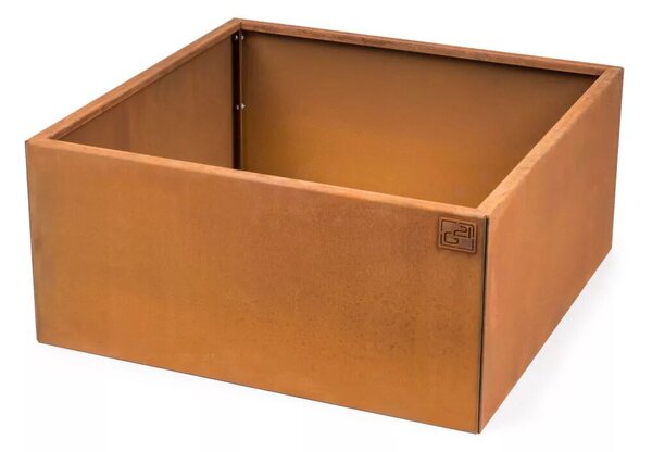 G21 Corten magaságyás, 70 × 32 × 70 cm