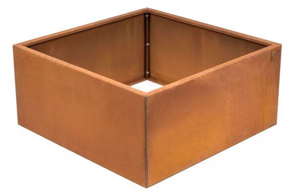 G21 Corten magaságyás, 70 × 32 × 70 cm