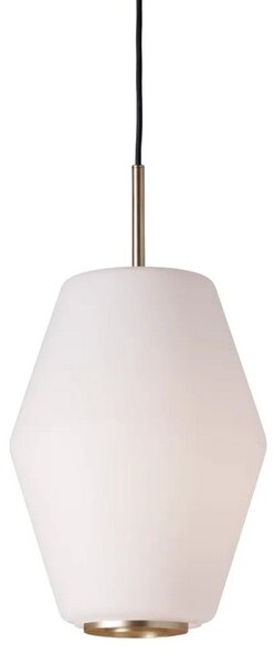 Dahl Függőlámpa Opal Glas White/Brass - Northern