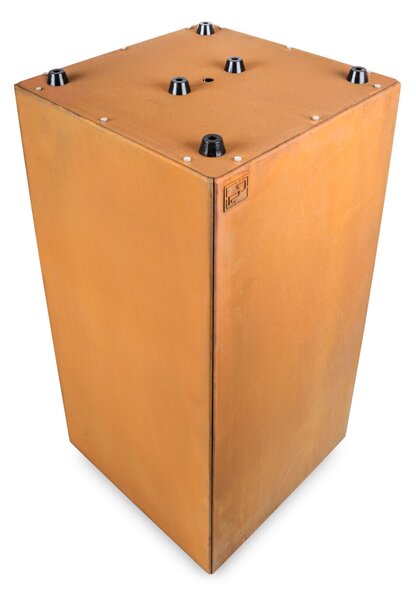 G21 Corten Square virágláda, 50 x 100 x 50 cm