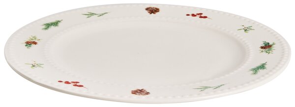 16 darabos étkészlet MARJORAM Porcelán Fehér