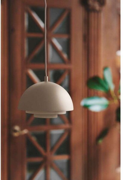 Függőlámpa Warm Nordic, Milieu Colour Mini, dimmable, Bézs, Nappali, Fém, Skandináv