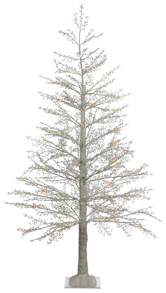 Kültéri dekoráció LED SUONTEE 180 cm Karácsonyfa Fehér