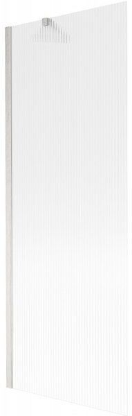 Mexen Next, 1 szárnyú kádparaván 70 x 150 cm, 6 mm üveg Bordák, acél, 895-070-000-00-09-97