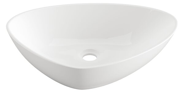 Invena Trigono, aszimmetrikus asztali mosdó 500x405, INV-CE-58-001-W