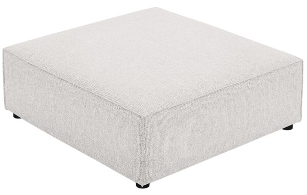 Világosszürke kárpitozott lábzsámoly Cosmopolitan Design Arendal 102 x 80 cm