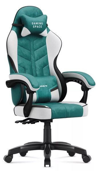 Force Gamer szék, forgó, ergonomikus, zöld