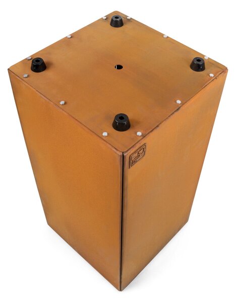 G21 Corten Square virágláda, 40 x 80 x 40 cm
