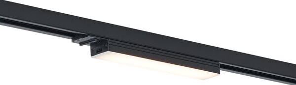 Modern fekete mennyezeti lámpa sínrendszerhez 1 fázisú 5W 400 lm 2700-4000K - Iconic Tsiri