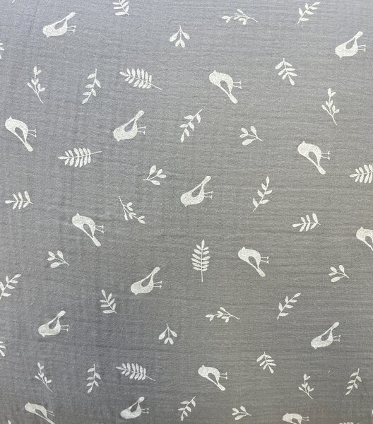 Muszlin ágyneműhuzat Bird 140x200cm+90x70cm