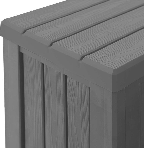 VidaXL Hot Tub lépcső tárolóval 2 lépésben Fekete 93 x 57 x 35 cm PP