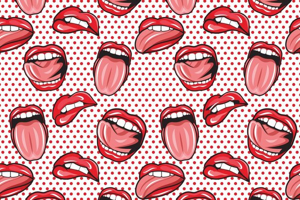 Tapéta pop art stílusban