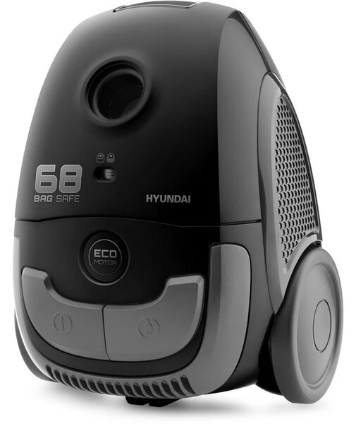 Hyundai VC068B Porzsákos porszívó, fekete