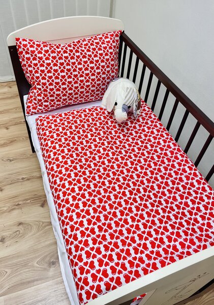 Baby love gyerek pamut ágyneműhuzat - Detský set 130x90cm + 65x45cm