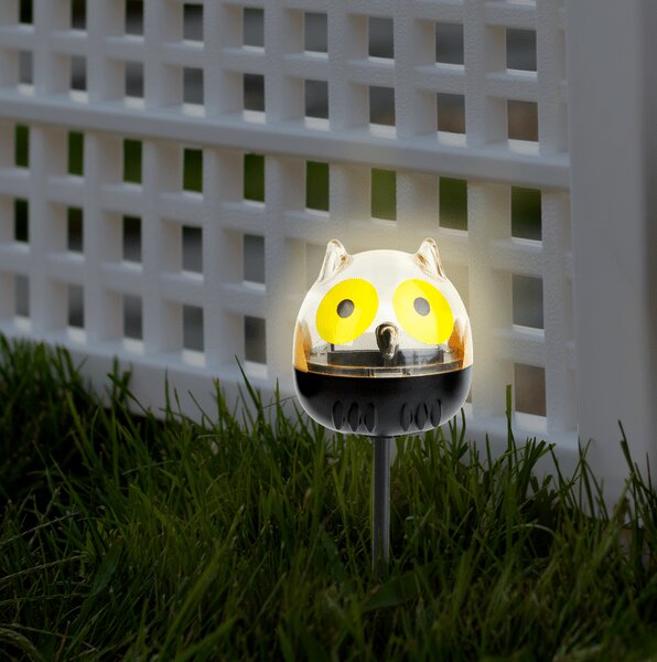 Garden of Eden 11240E LED-es szolár lámpa, bagoly, hidegfehér