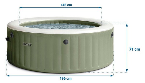 Felfújható pezsgőfürdő hidromasszázzsal 4 fő részére INTEX 28426NP-Z